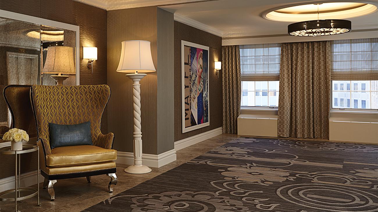 Elevator Seating Area